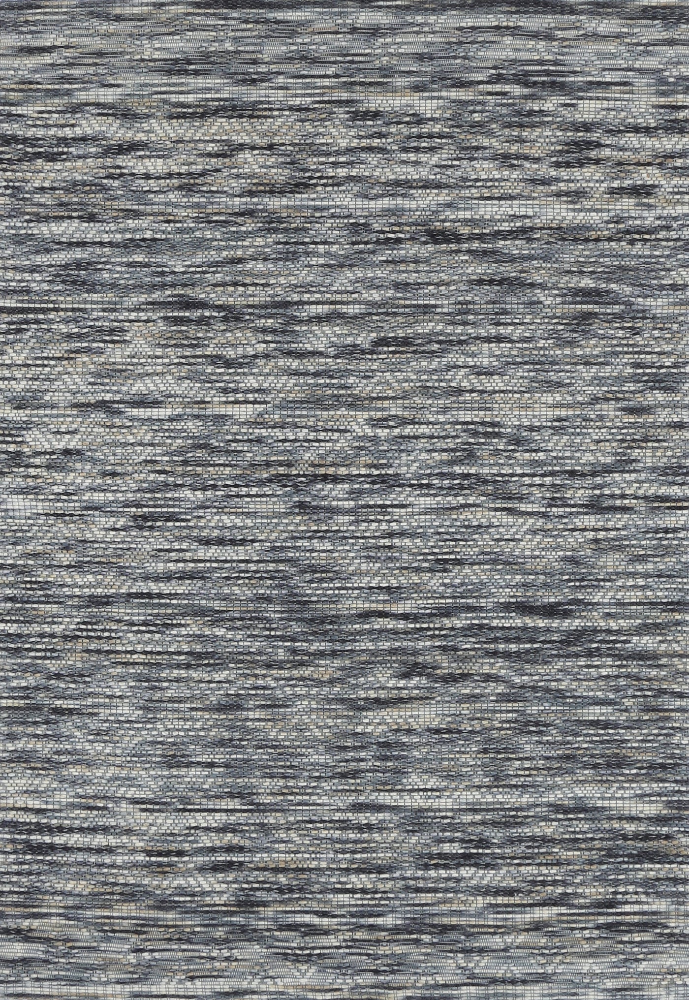 Copacabana Chevron Stone Wool Rug