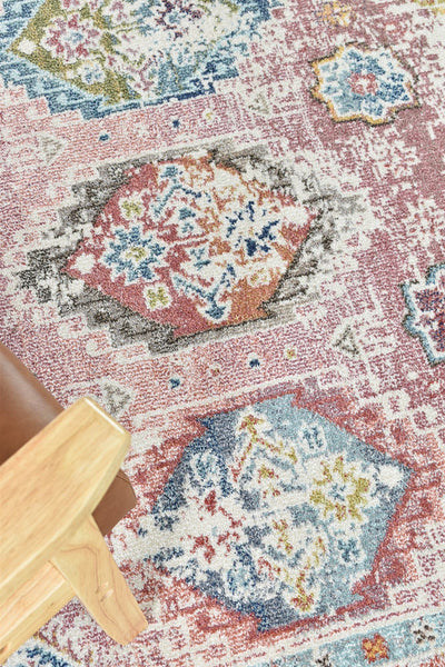 Casablanca 0414A Tile Rose Rug