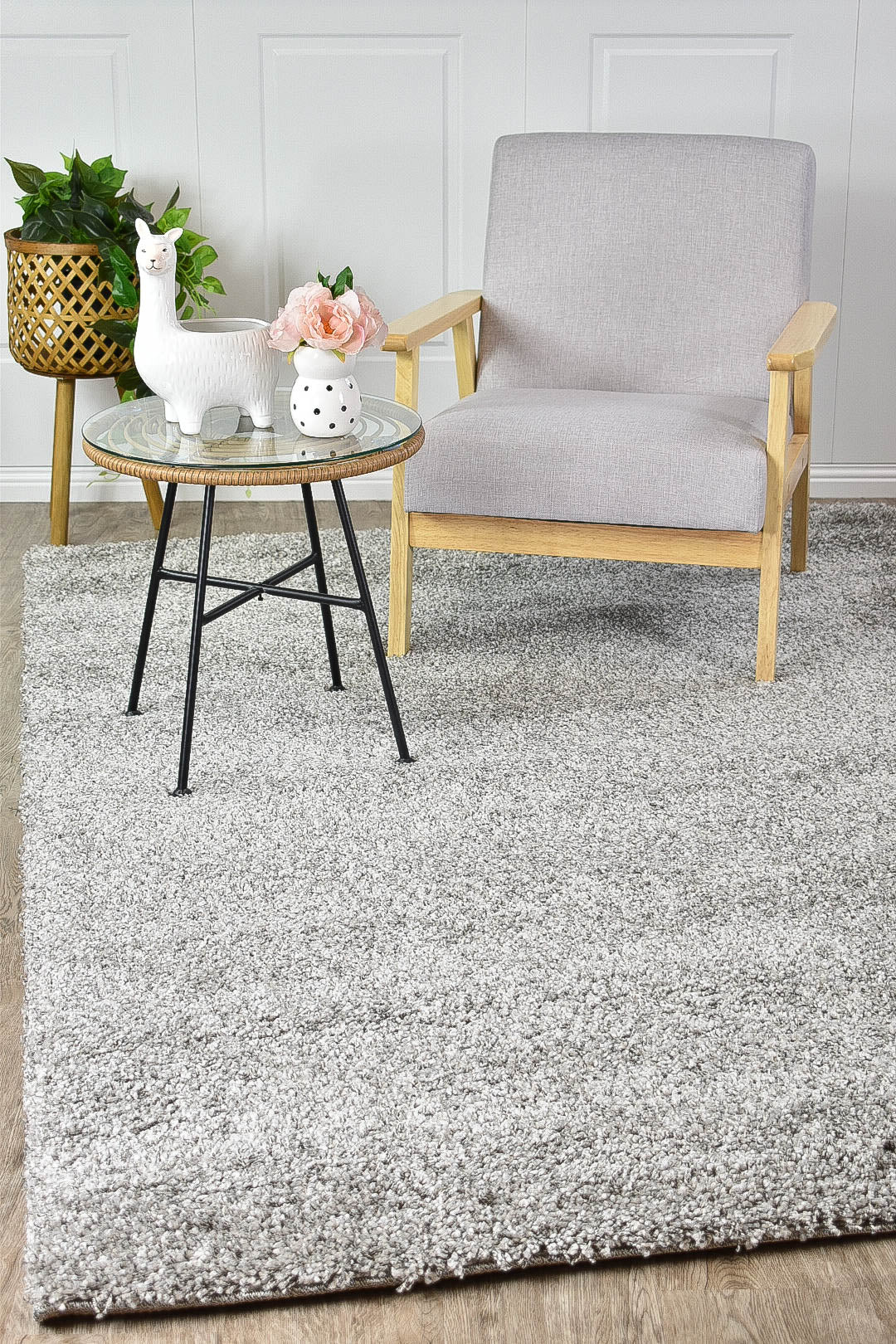 Leona Light Grey Rug