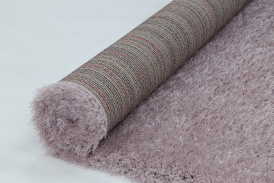 Flokati Super Soft Ultra Thick Shag Rug Light Pink