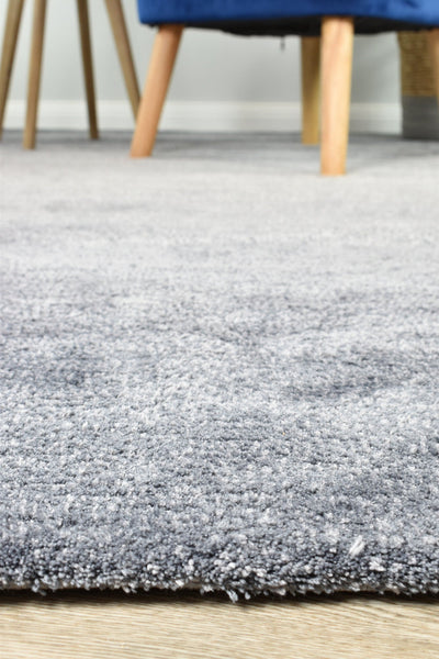 Grey Ombre Shaggy Rug