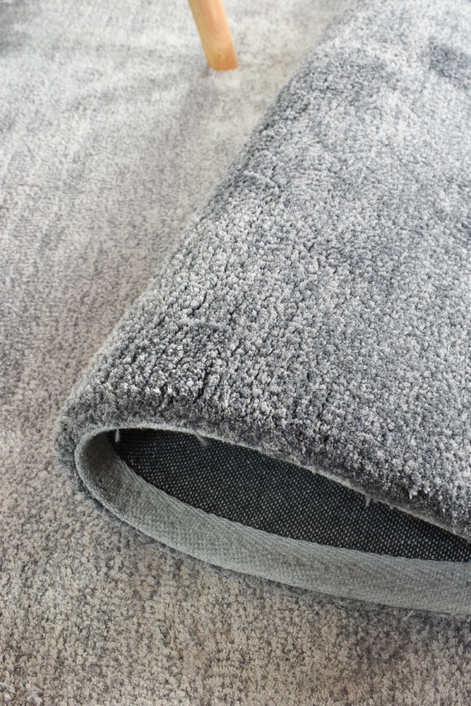 Grey Ombre Shaggy Rug