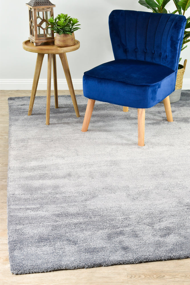 Grey Ombre Shaggy Rug