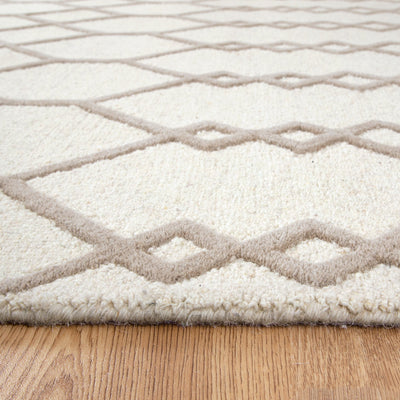 Les Nomades Senso Beige Wool Rug