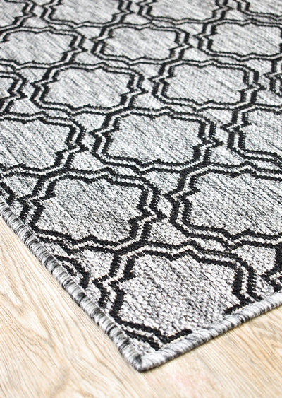 Alaska Runner Grey Rug | Treasures of Turkey