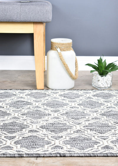 Alaska Runner Light Grey 9892 Rug | Treasures of Turkey