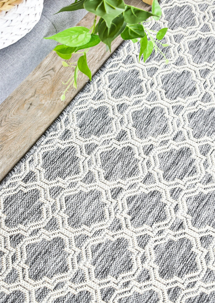 Alaska Runner Light Grey 9892 Rug | Treasures of Turkey