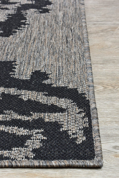 Alaska Brown Black Rug | Treasures of Turkey