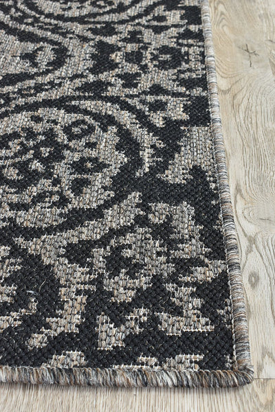 Alaska Brown Black Rug | Treasures of Turkey