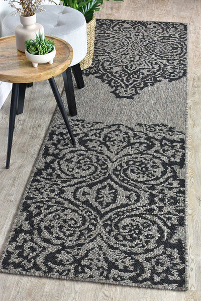 Alaska Brown Black Rug | Treasures of Turkey