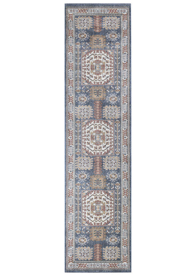 Medina D Blue Runner Rug G261A