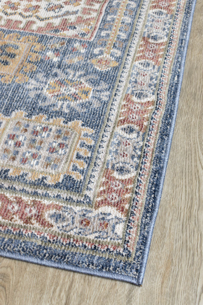 Medina D Blue Runner Rug G261A