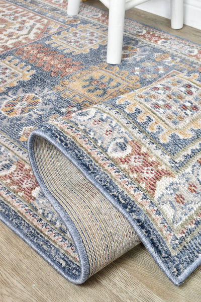 Medina D Blue Runner Rug G261A