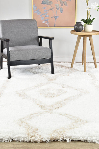 Cobi Beige White Rug 8745A