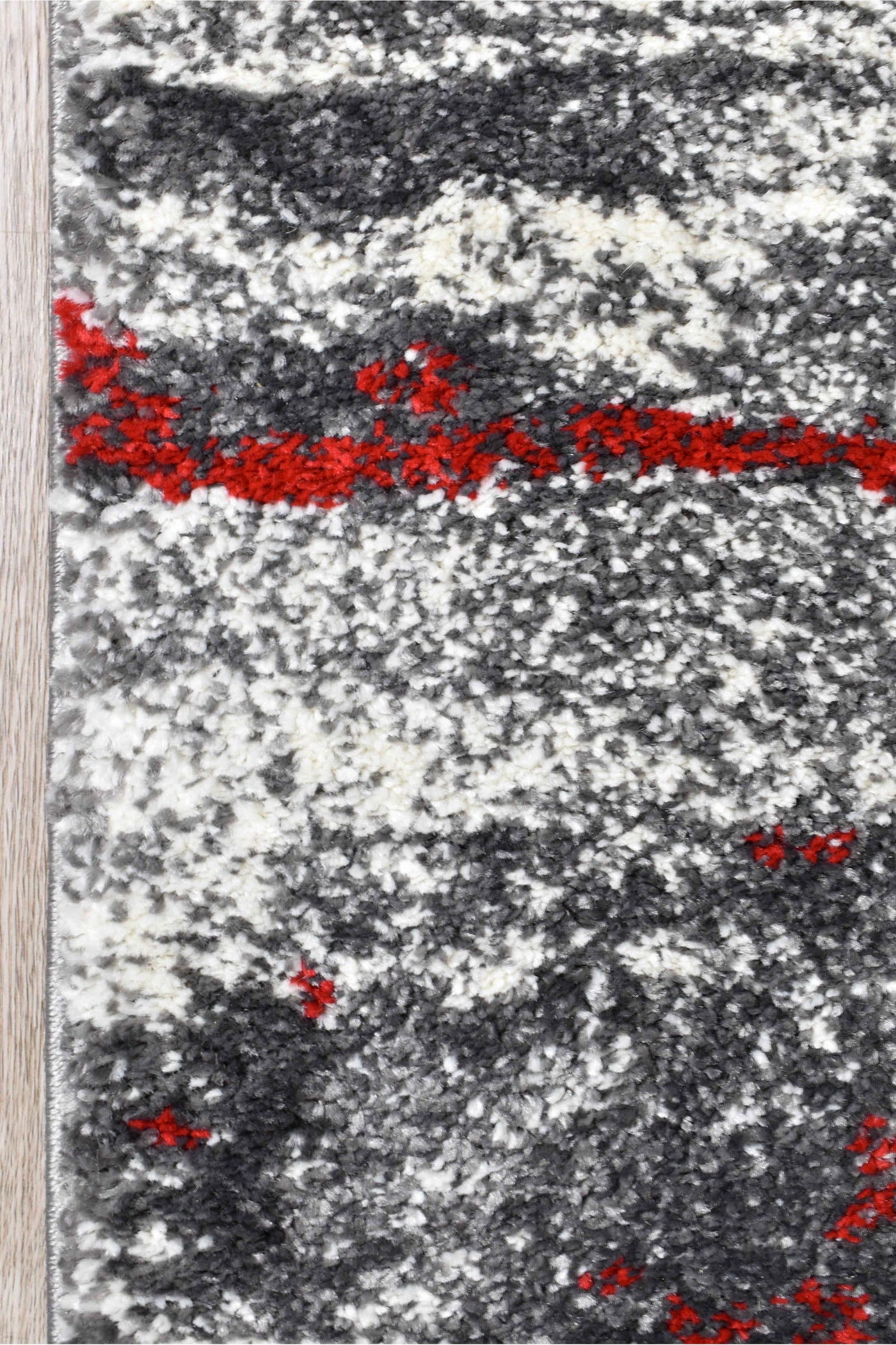 Millard 176 Grey Red Rug