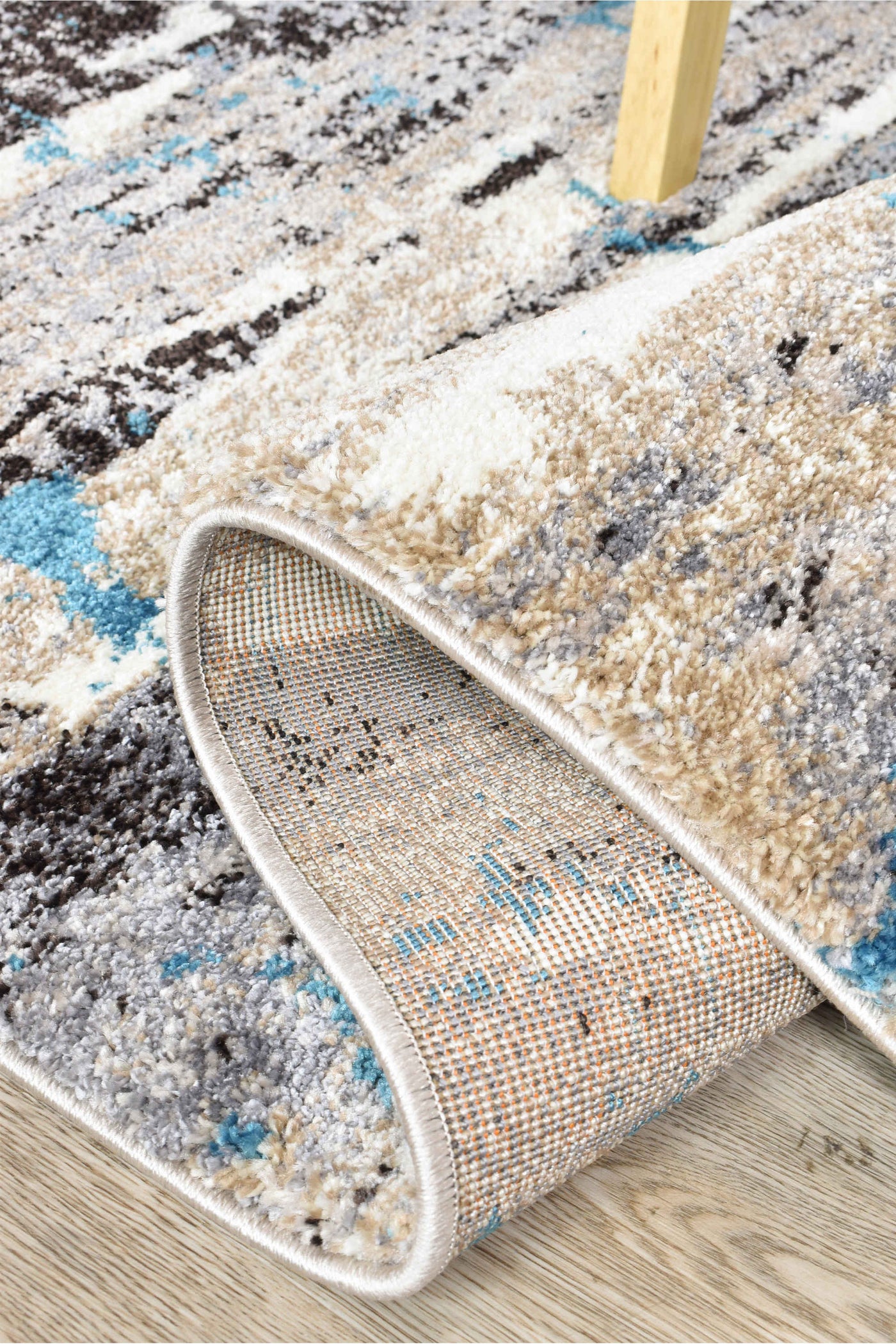 Millard 696 Beige Turquoise Rug