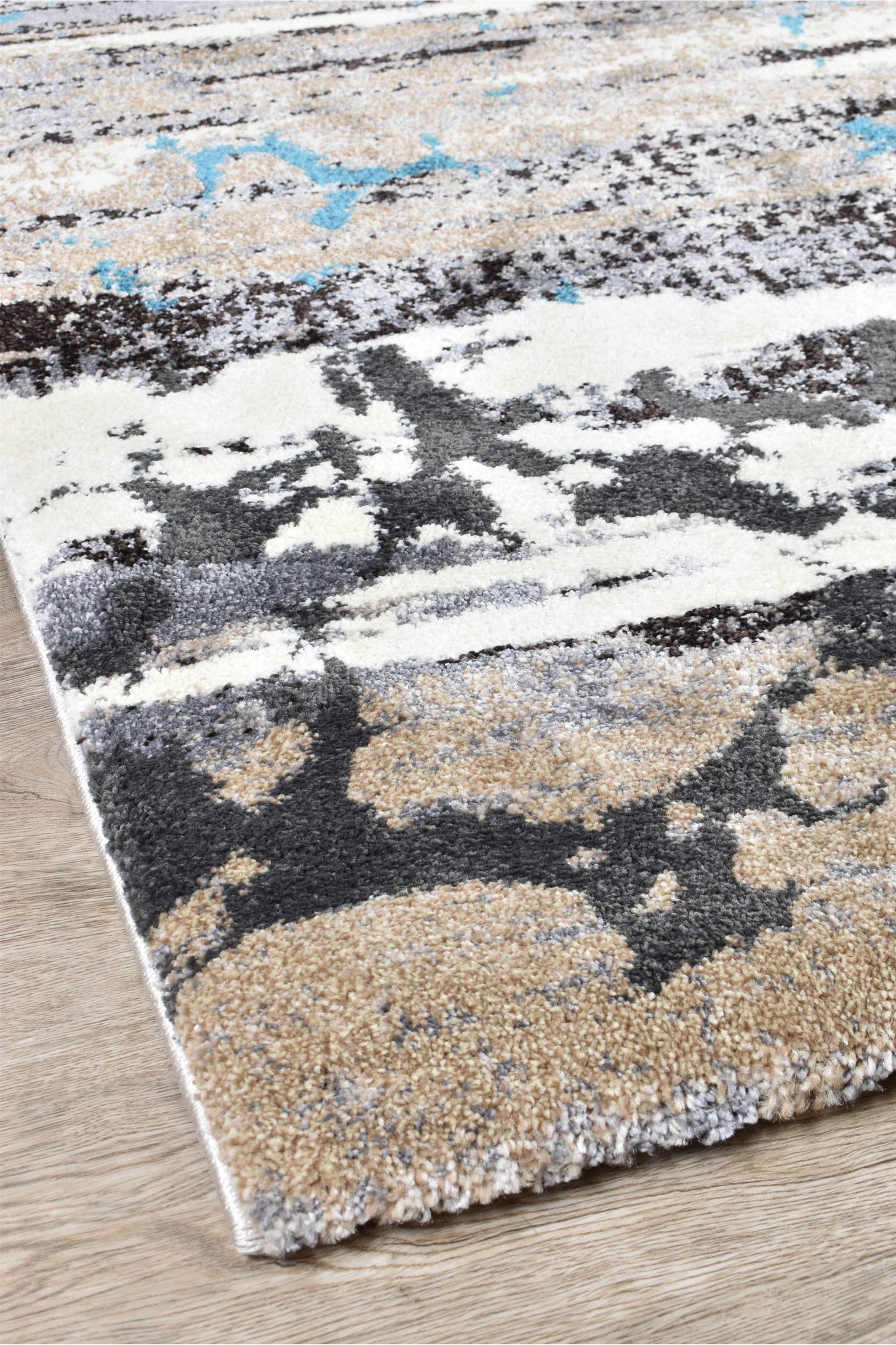 Millard 696 Beige Turquoise Rug