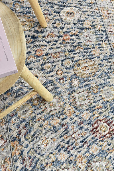 Medina Dark Blue Rug A156A