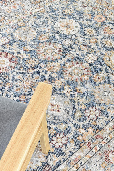 Medina Dark Blue Rug A156A