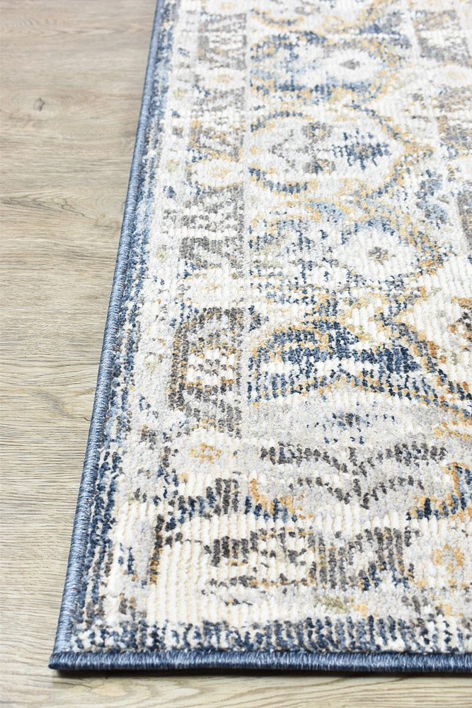 Medina Dark Blue Rug 0318A