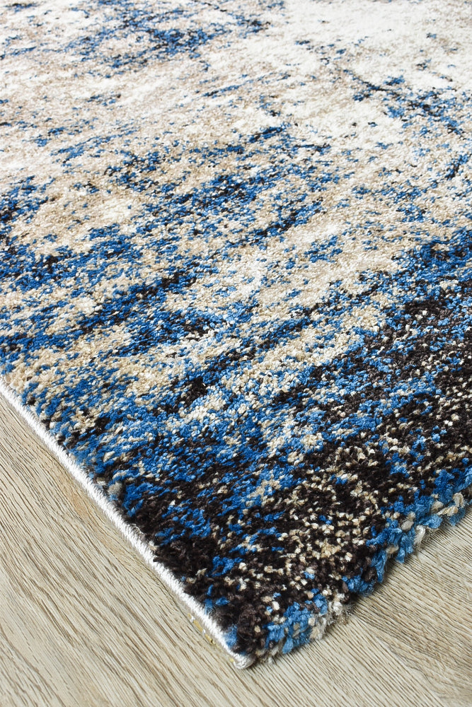 Dahlia 651 White Blue Rug