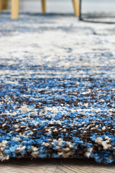 Dahlia 651 White Blue Rug