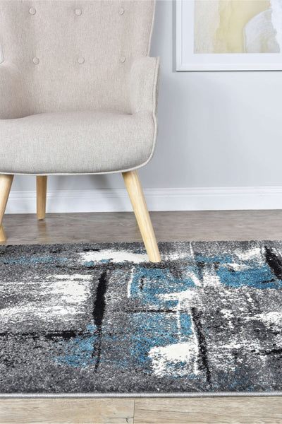 Novas 53A Grey Turquoise Runner