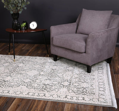 Rapsody Rossini Grey Traditional Rug