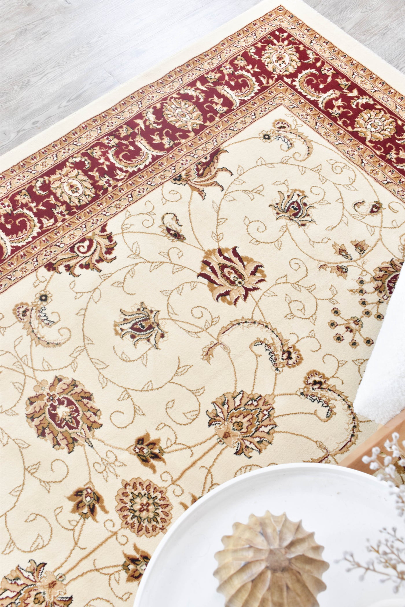 Cappadocia Cream Red Rug