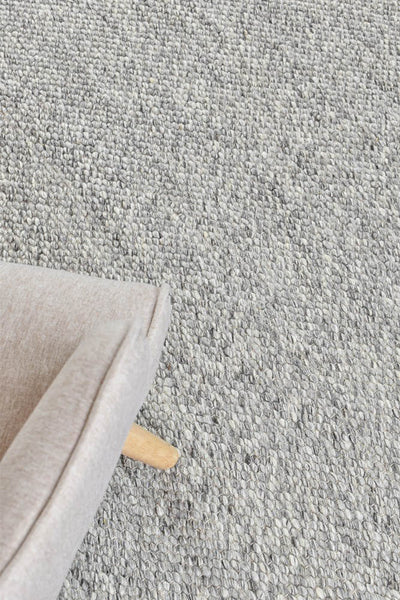 Arcadia Silver Wool Rug