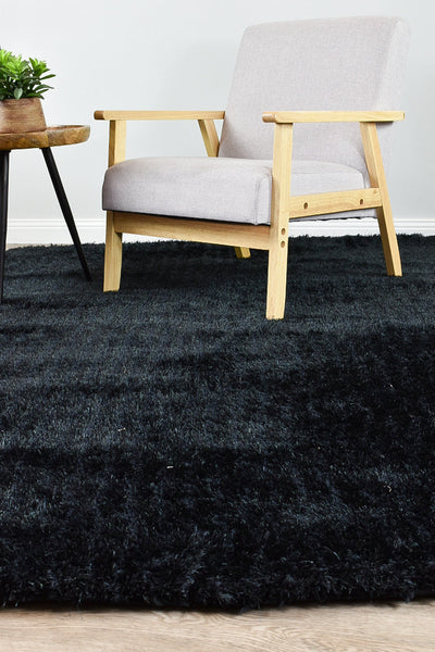 Logan Black Rug