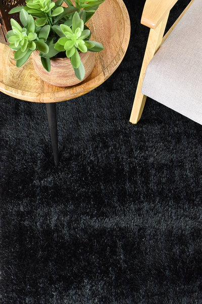 Logan Black Rug