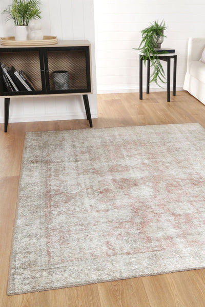 Carmella Blush Machine Washable Rug Home Culture™