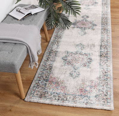 Konya Transitional Cream Rug Brand Ventures