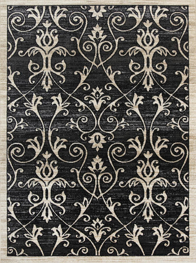 Delilah Grey Beige Ikat Rug Brand Ventures