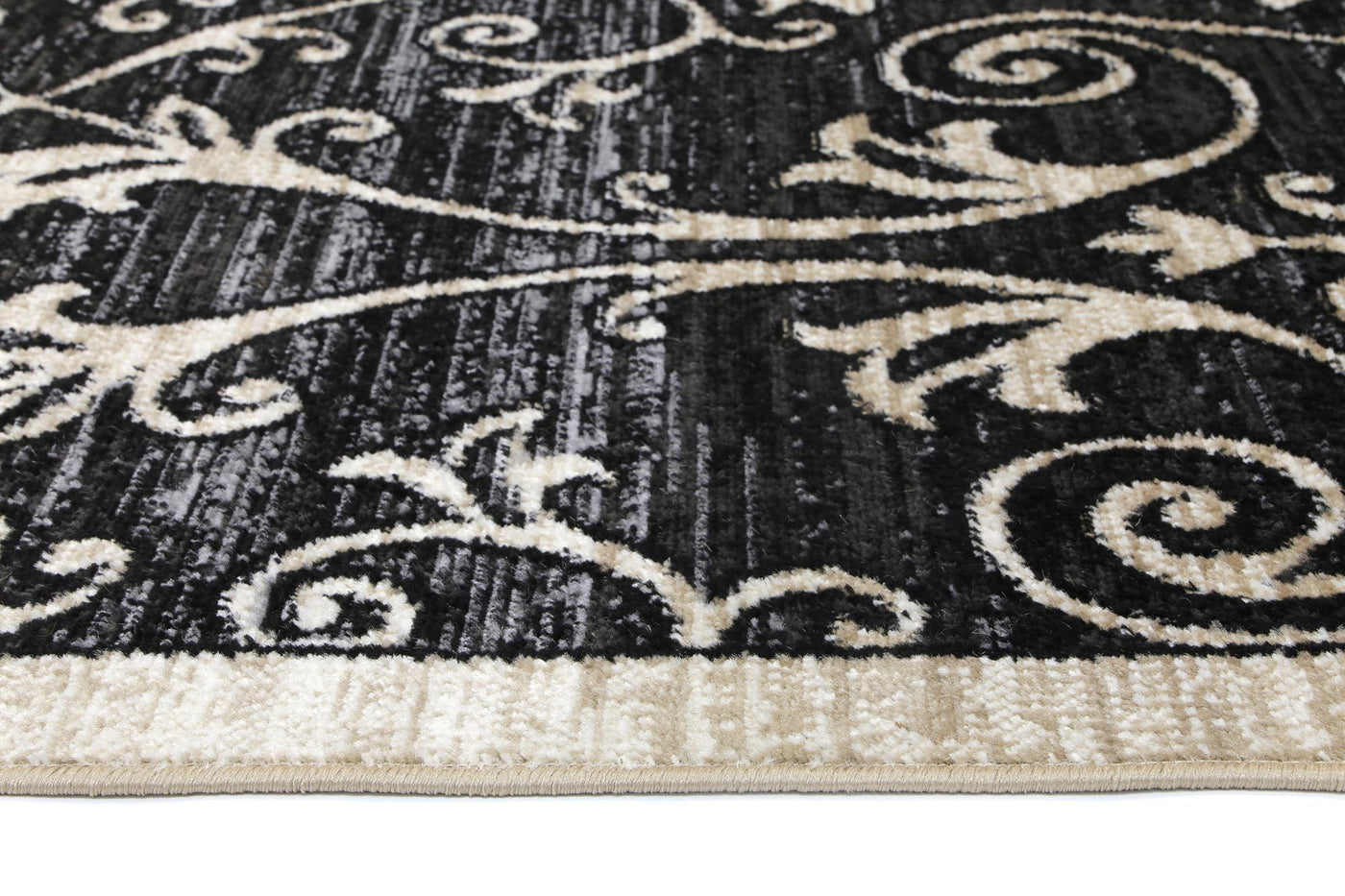 Delilah Grey Beige Ikat Rug Brand Ventures