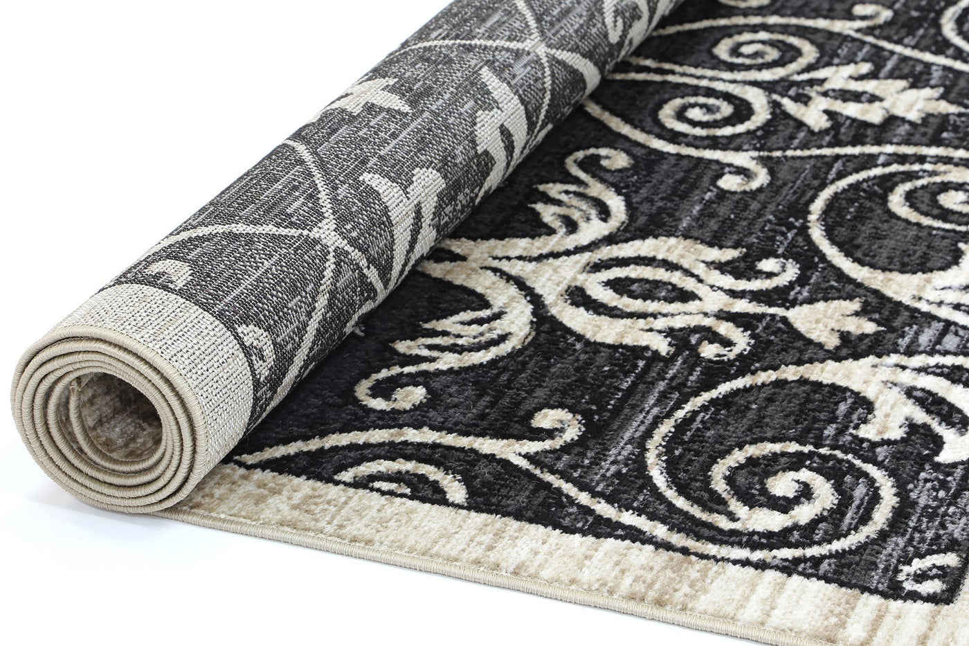 Delilah Grey Beige Ikat Rug Brand Ventures