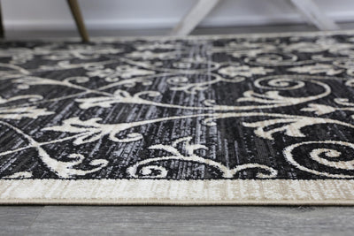 Delilah Grey Beige Ikat Rug Brand Ventures