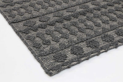 Himadri Neats Grey Contemporary Wool Blend Rug Brand Ventures | Treasures of Turkey