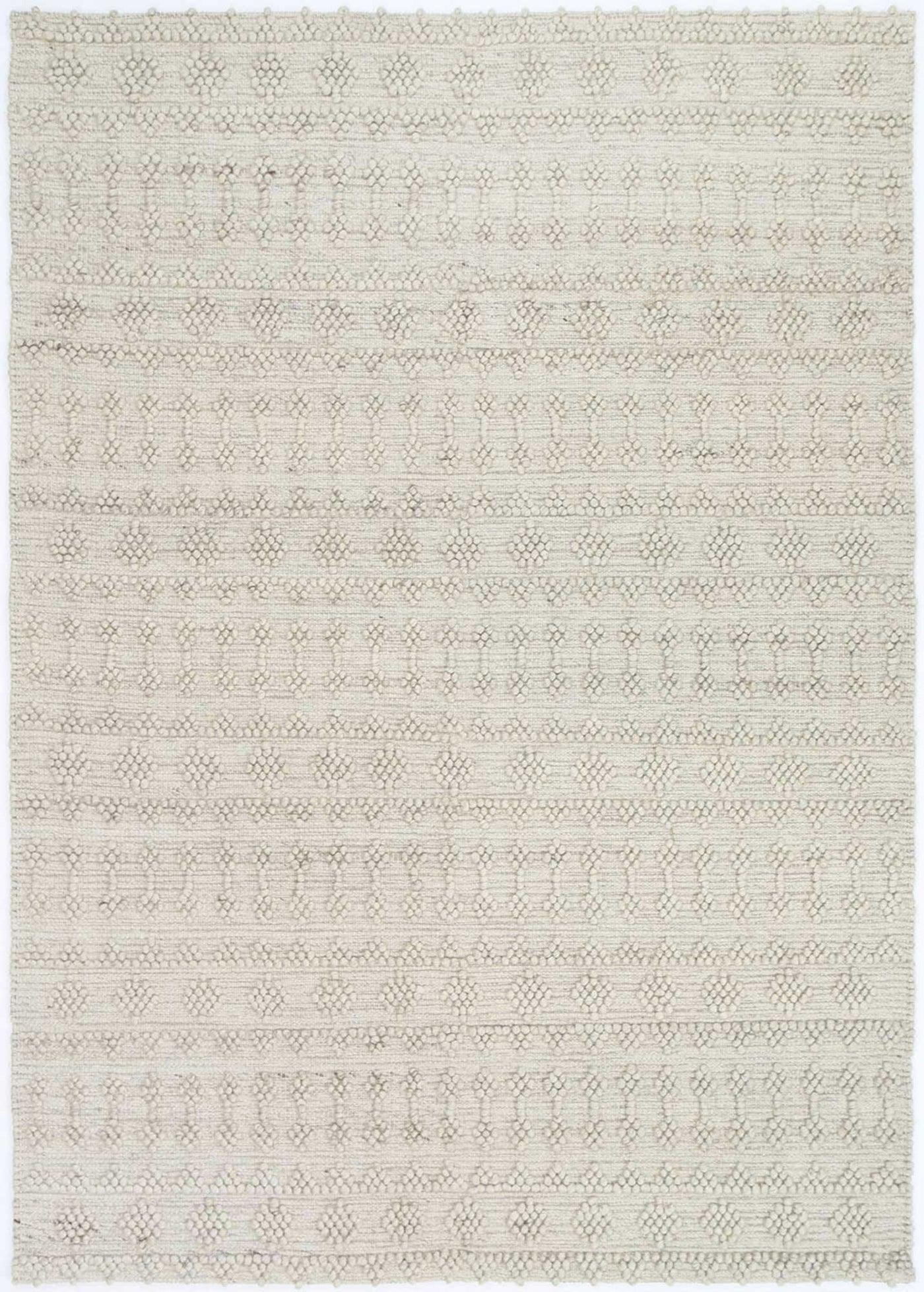 Himadri Neats Natural Contemporary Wool Blend Rug Brand Ventures