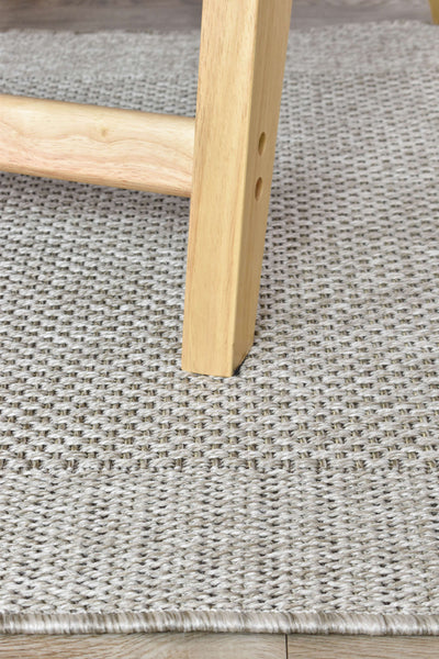 Outdoor Sisal 3900-37 Grey Rug.