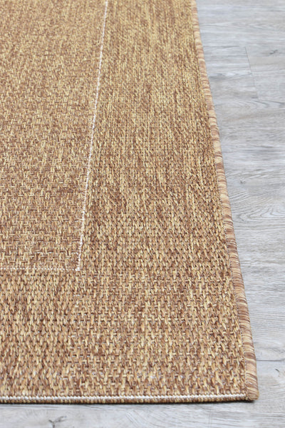 Outdoor Sisal Sisal Brown Rug 3900-075.