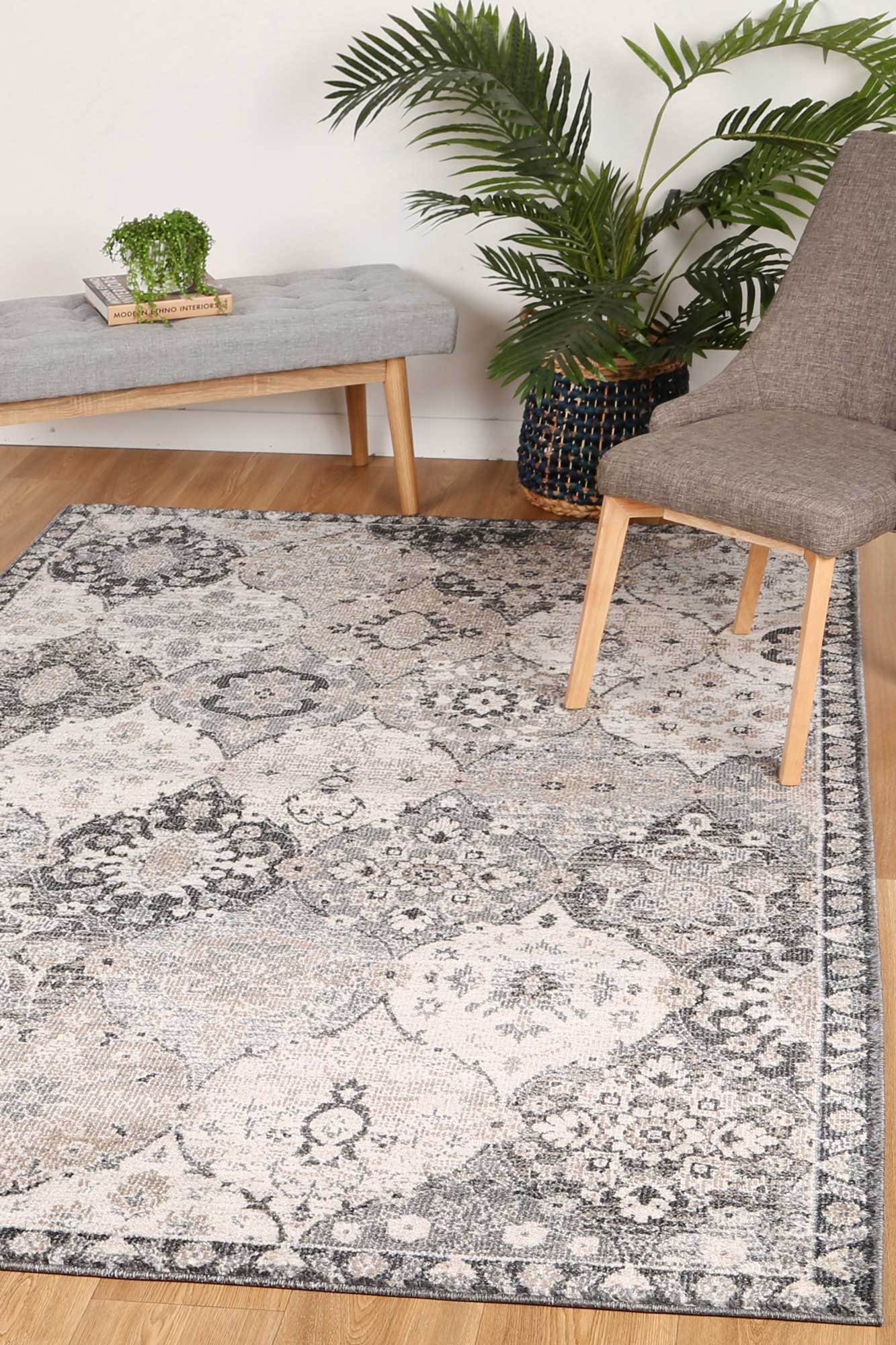 Arzu Grey Lantern Rug Brand Ventures