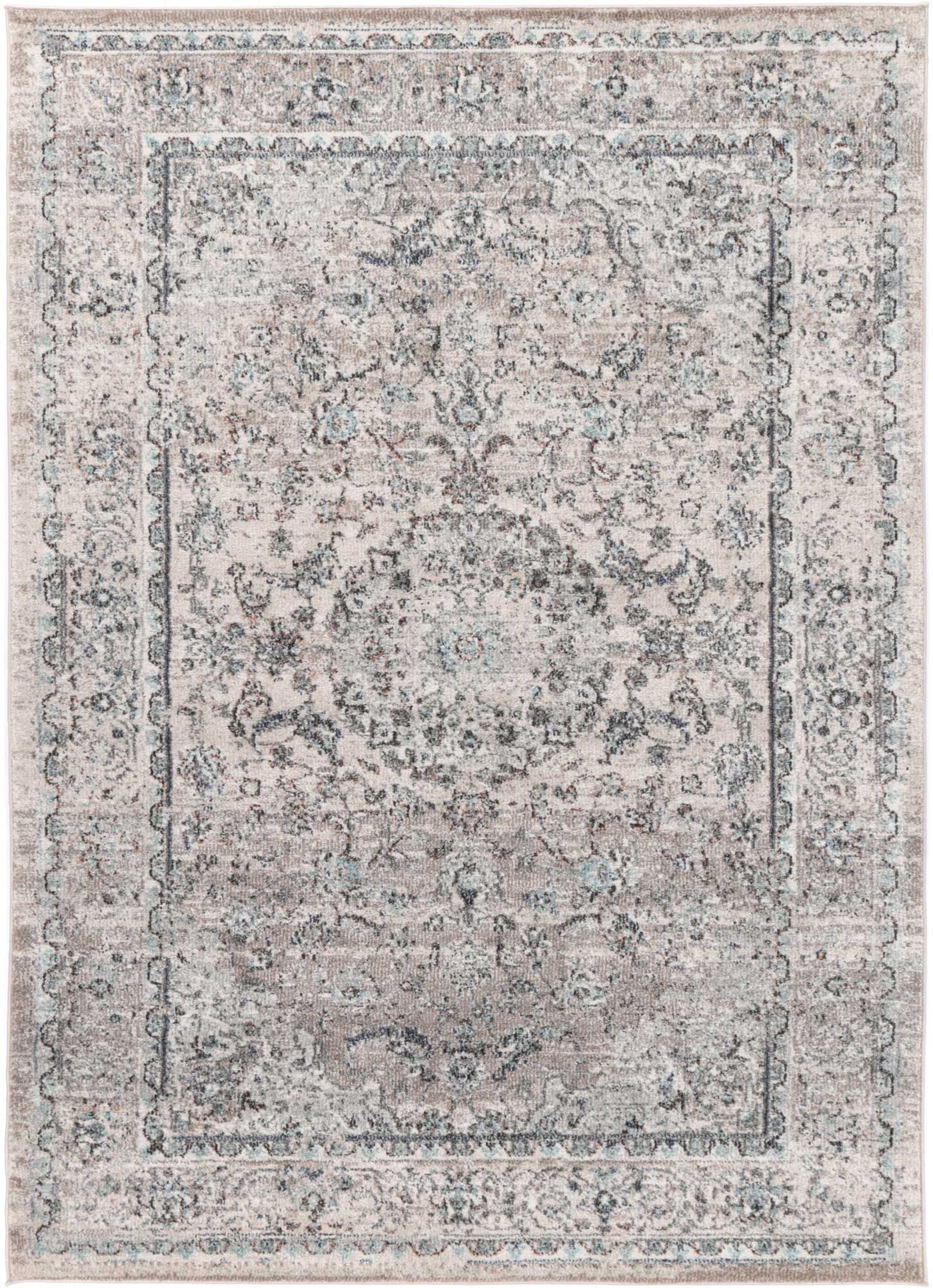 Arzu Grey Traditional Rug Brand Ventures