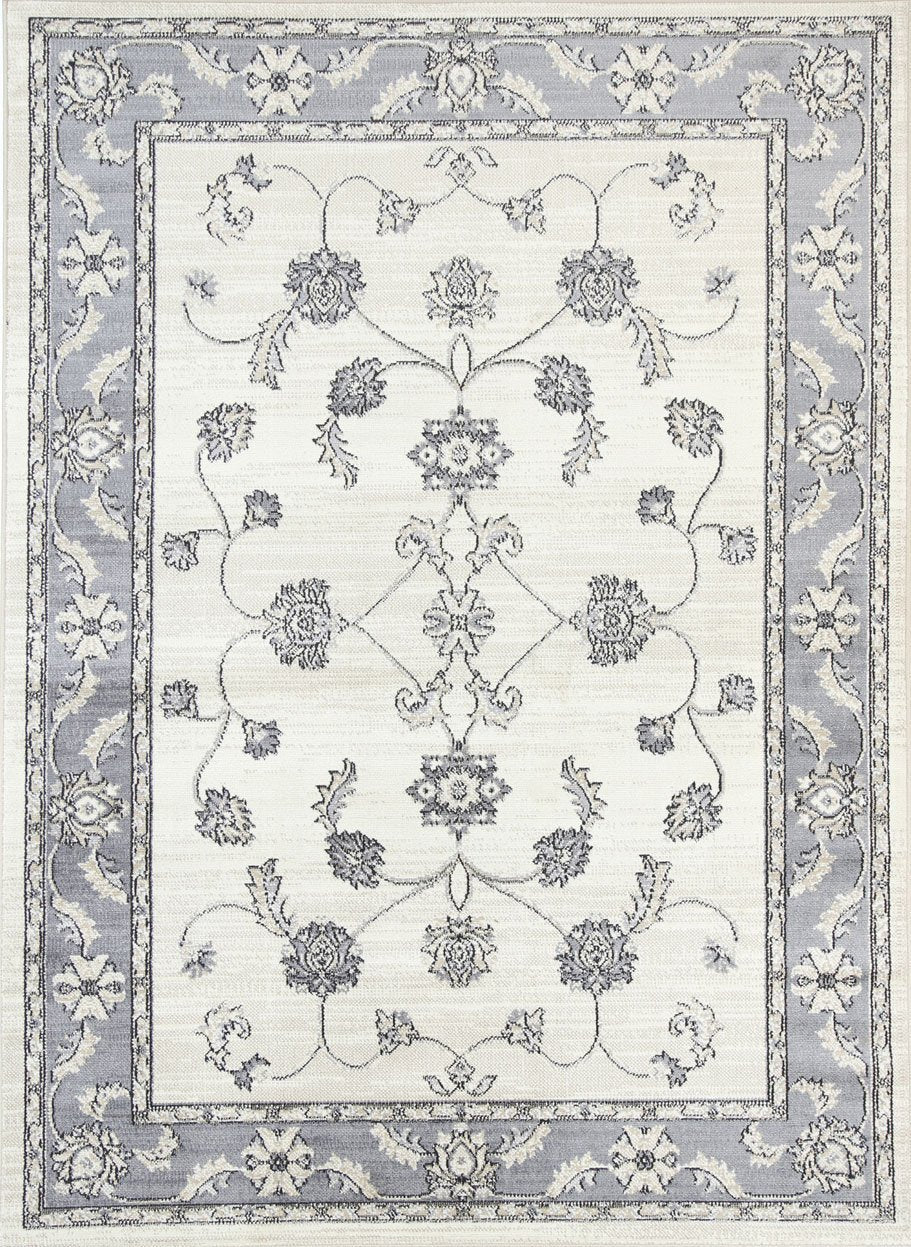 Delilah Cream Grey Oriental Rug Brand Ventures