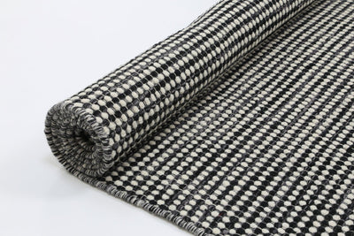 Zenno Charcoal Grey Rug Brand Ventures