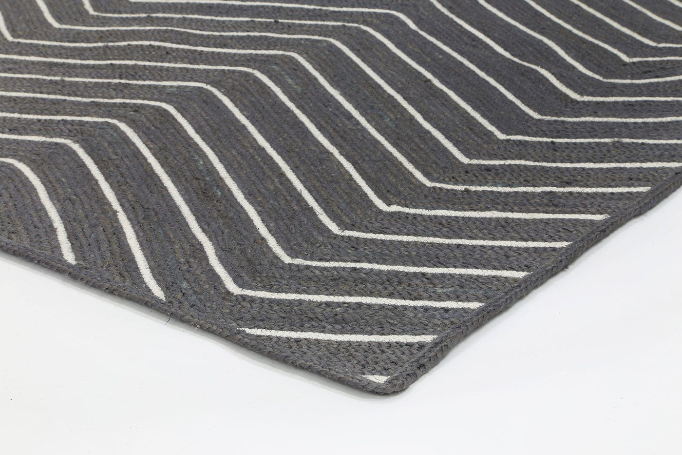 Natural Jute Grey Rug Brand Ventures