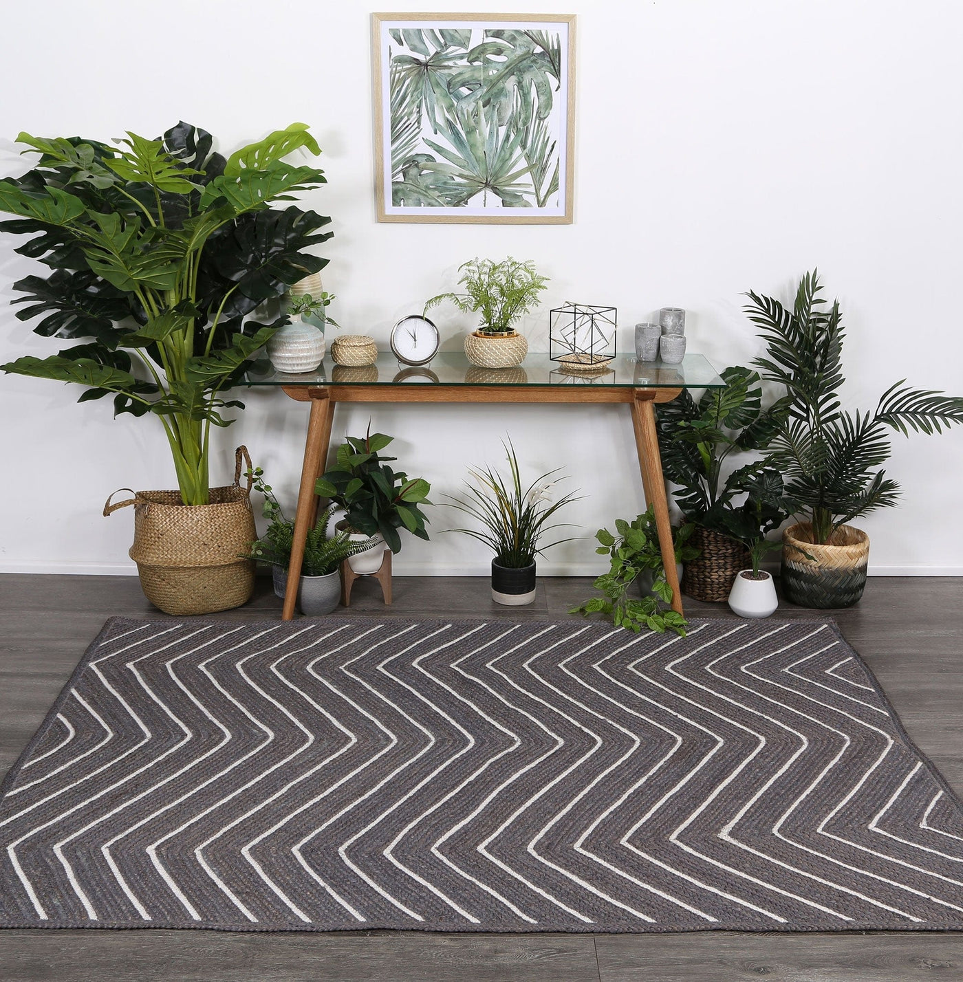 Natural Jute Grey Rug Brand Ventures