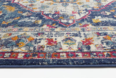 Crete Medalion Multi Coloured Rug Brand Ventures