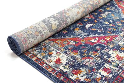 Crete Medalion Multi Coloured Rug Brand Ventures